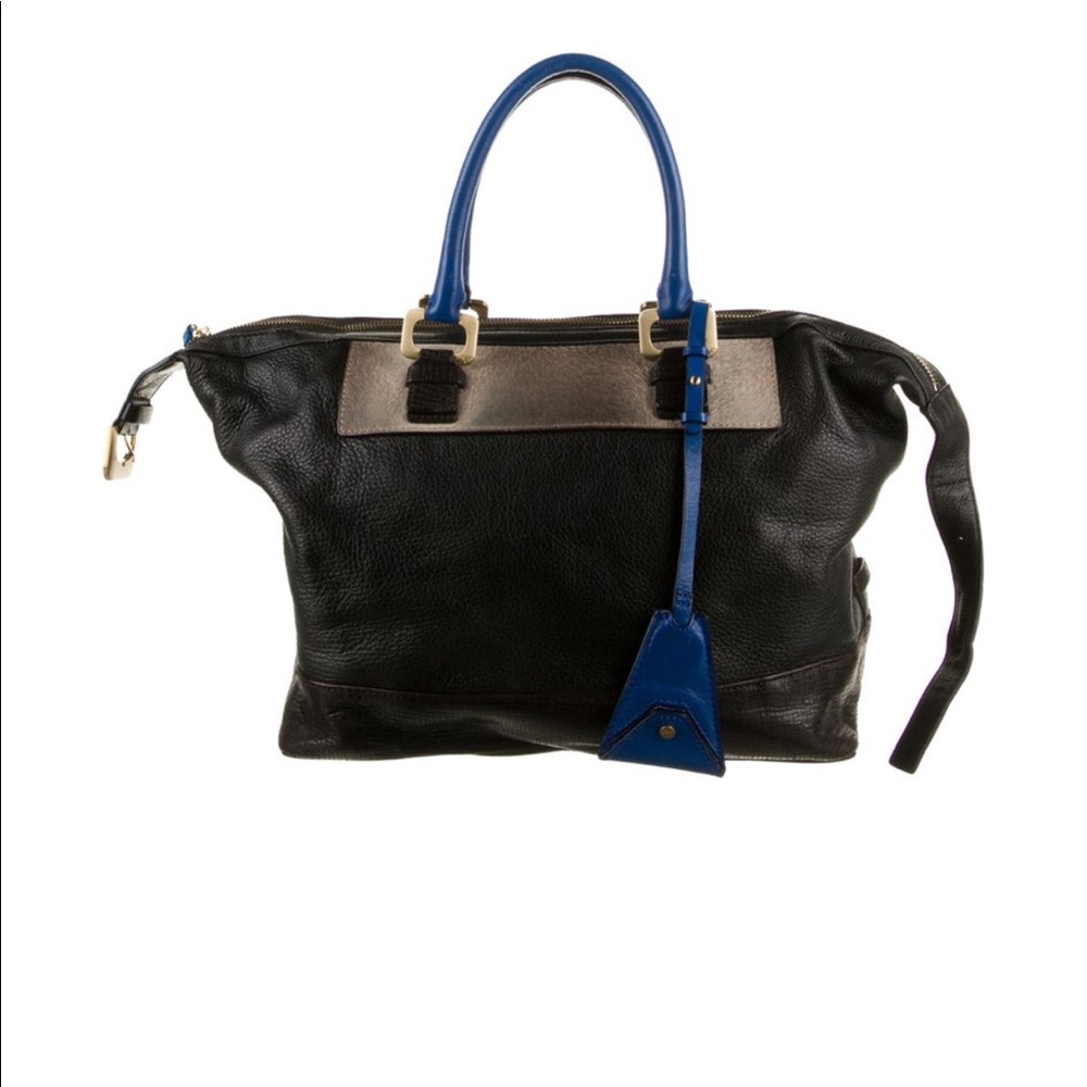 DVF Drew Satchel - Colorblock